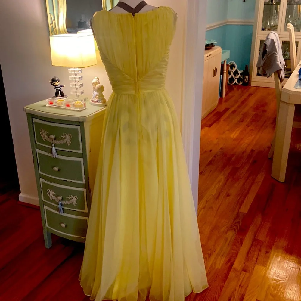 Yellow Prom Dress! - Picture 3 of 4